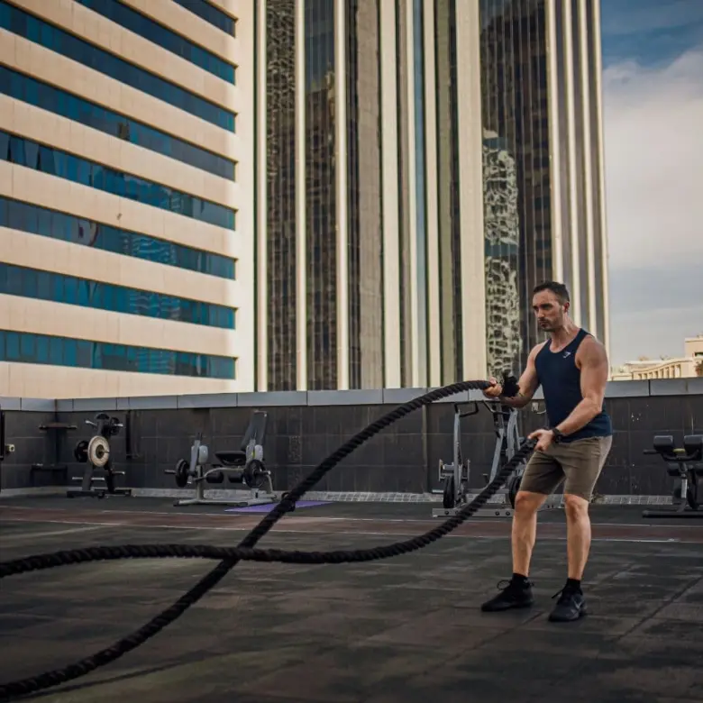 photoshoot of man doing sports