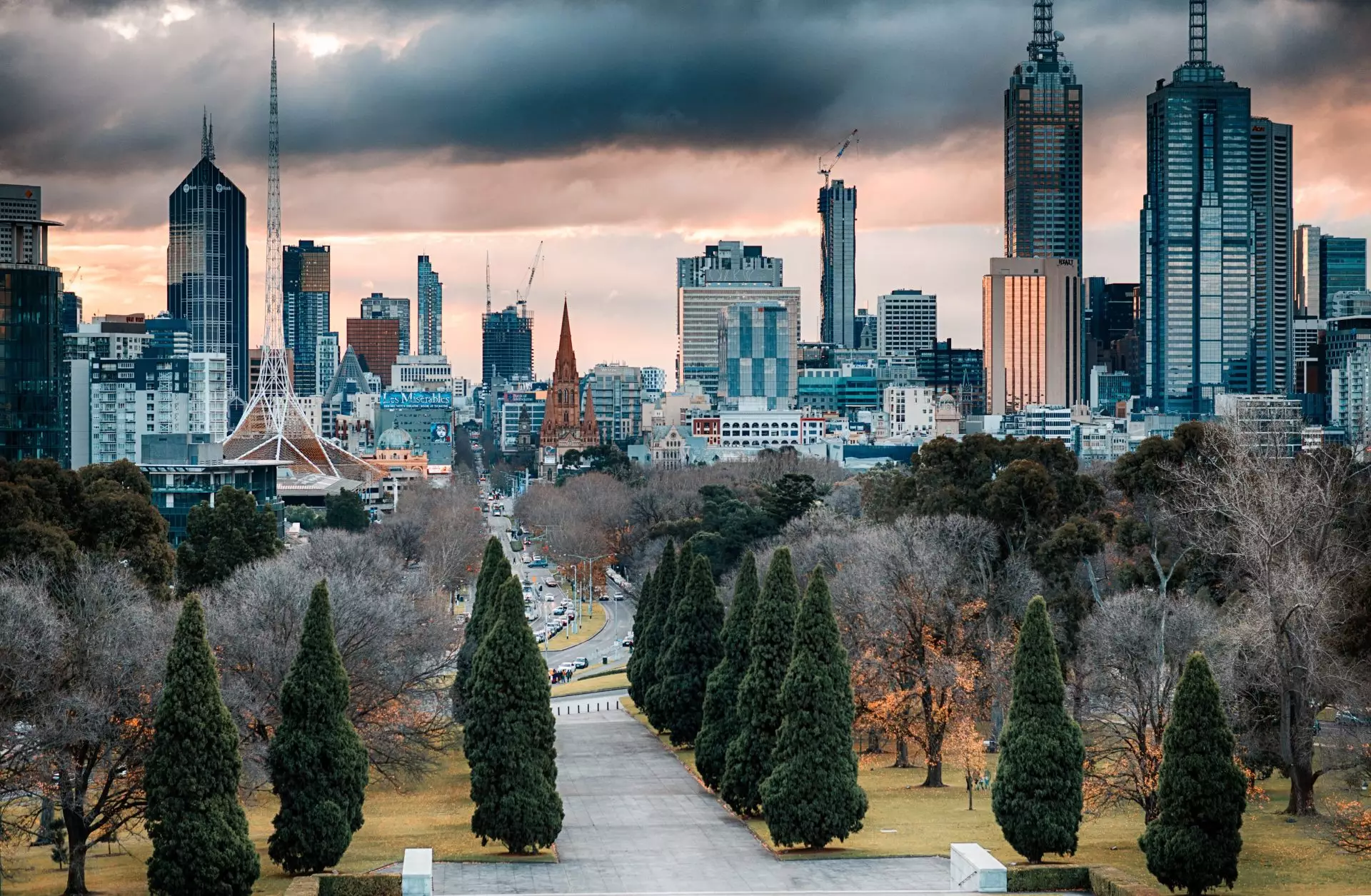 melbourne skyline